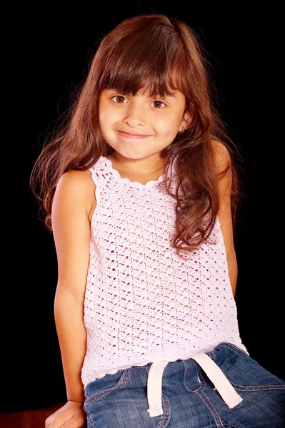 Pretty little girl — Stockfoto