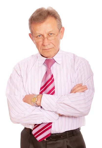 Retrato del hombre de negocios senior — Foto de Stock