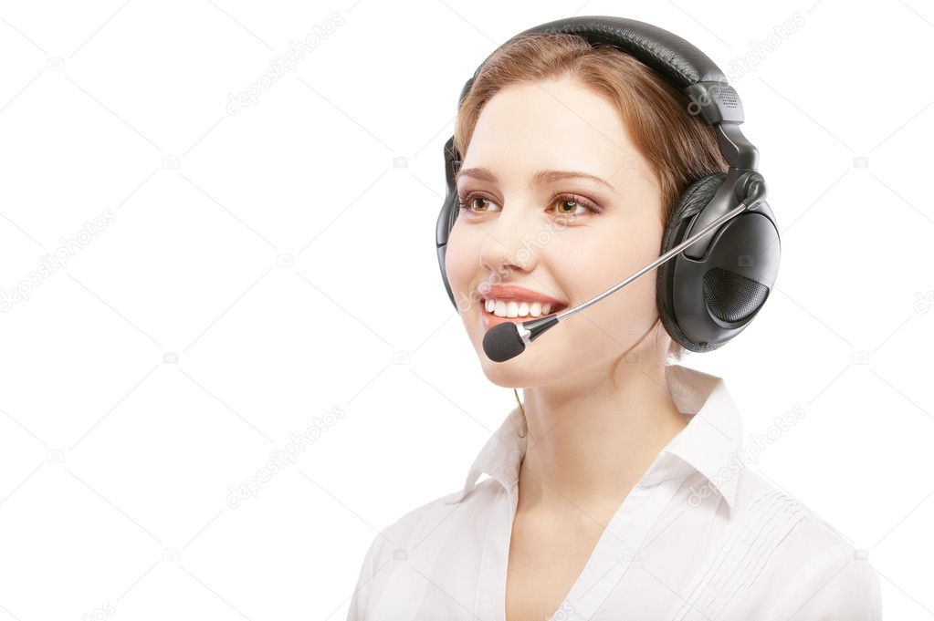 Worker of support service on connection