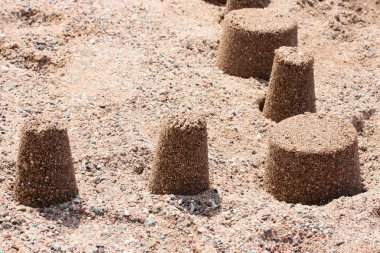 Sand towers clipart