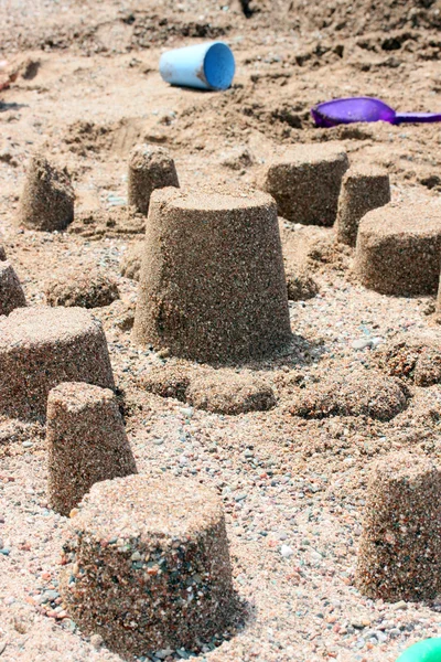 Stock image Sand towers