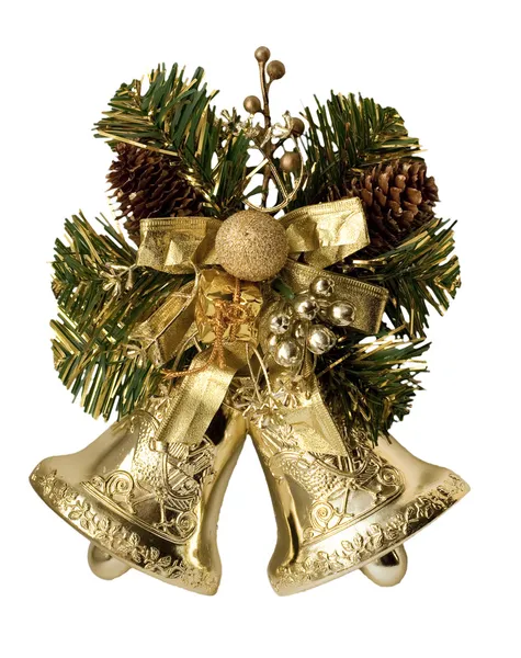 Christmas decoration bells — Stock Photo, Image