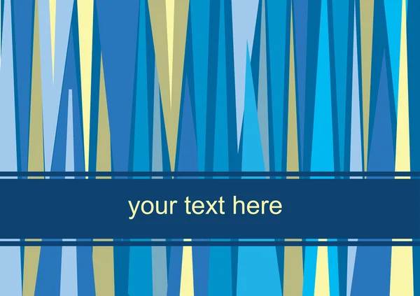 Abstrakter Hintergrund mit Platz für Text — Stockvektor