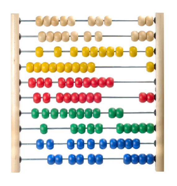 Criança Abacus quadro de contagem — Fotografia de Stock