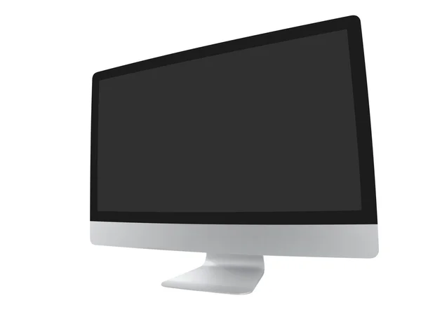 Moderne monitor pc computer — Stockfoto