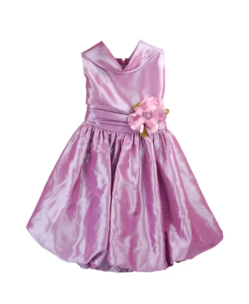 Framsidan av lila klänning — Stockfoto
