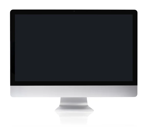 Sima monitor pc számítógép — Stock Fotó
