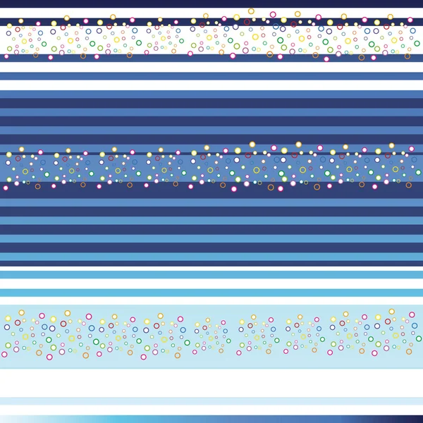 Vecteur de fond rayé bleu — Image vectorielle