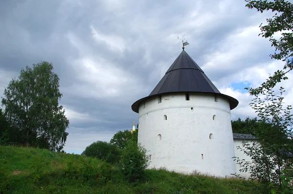 Старі стіни монастиря Pechorsky — стокове фото