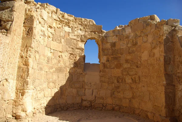 Ruinas de la fortaleza de Masada —  Fotos de Stock