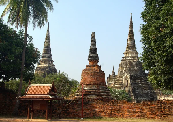 Antika buddhistiska tempel — Stockfoto