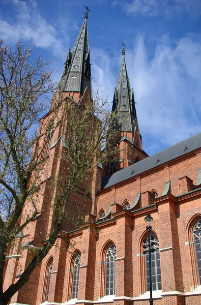 Cathedral in Uppsala — Stock Photo, Image