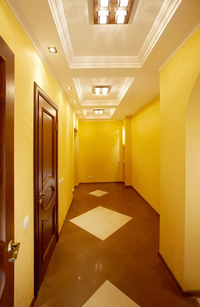 Koridor interiér — Stock fotografie