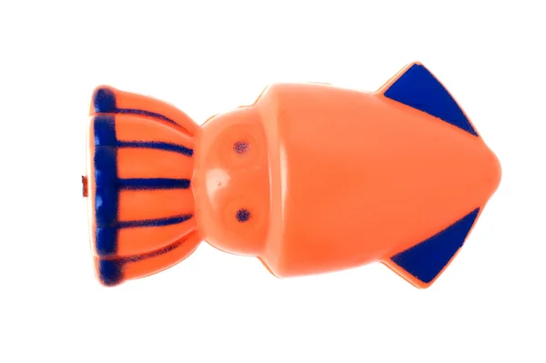 Toy rubber shrimp — Stock Photo, Image