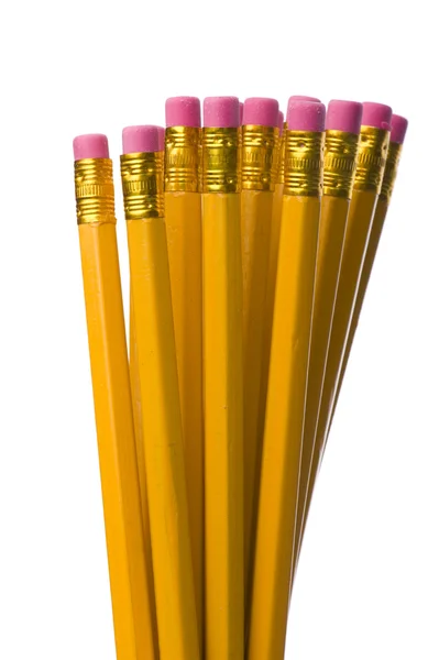 Crayon com borracha — Fotografia de Stock