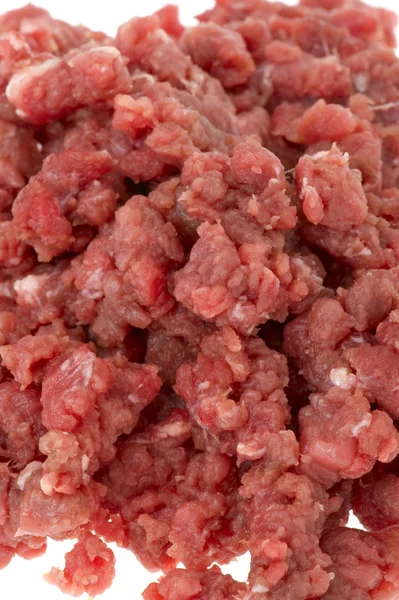 Carne picada macro — Fotografia de Stock