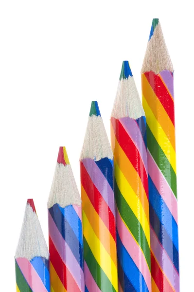 Цветной карандаш изолирован — стоковое фото
