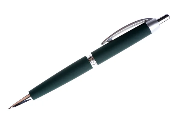 Pen isolerad på vita makro — Stockfoto