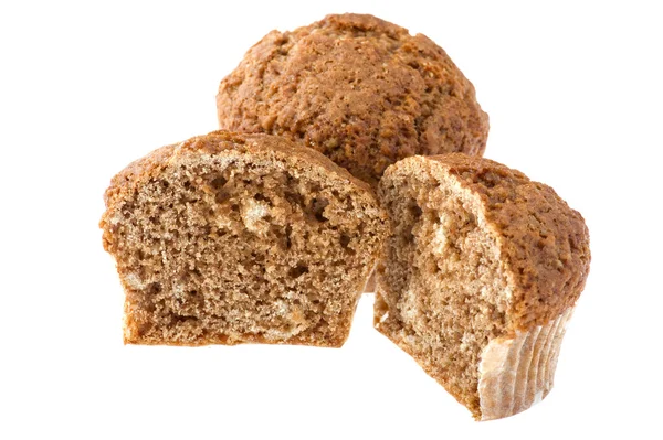 Cutting muffin — Stock Photo, Image