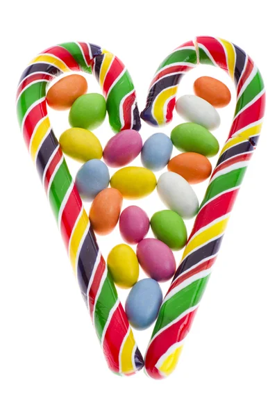 Sweet candy on white — Stock Photo, Image