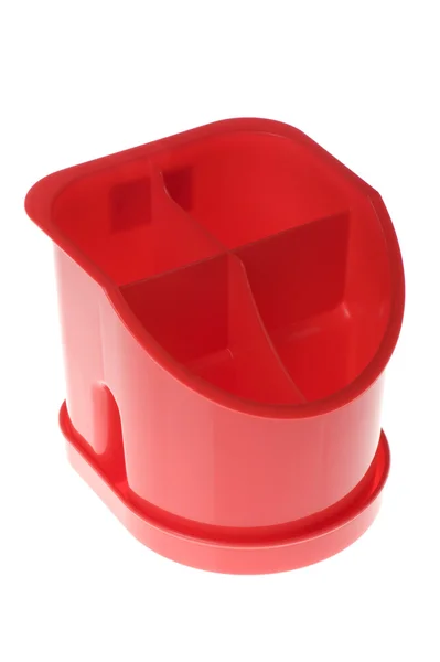 Suporte plástico para utensílio — Fotografia de Stock