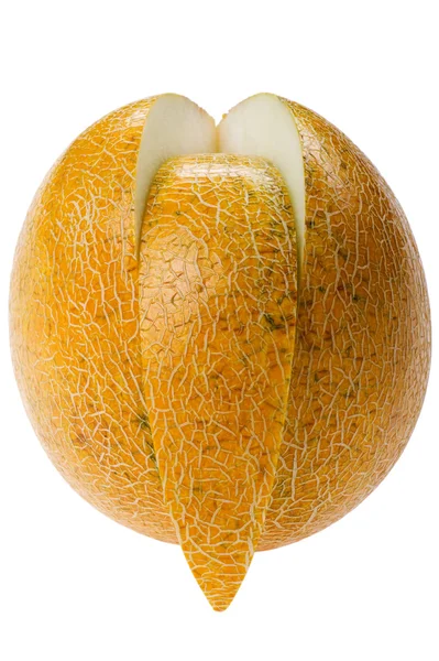 Melon on white — Stock Photo, Image