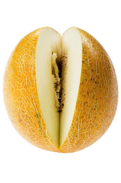 Melon on white background — Stock Photo, Image