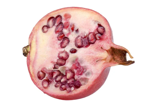 Cutting pomegranate close up — Stock Photo, Image