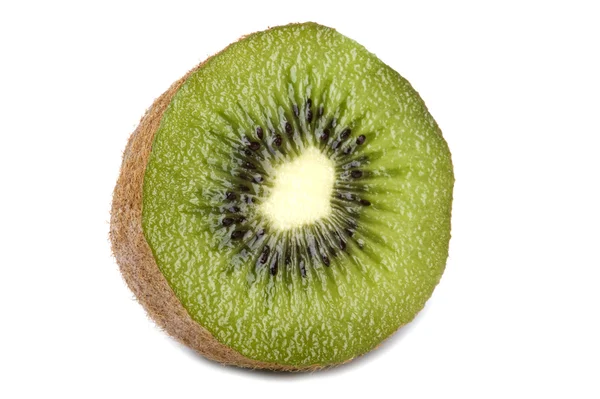 Kiwi on white close up — Stock Photo, Image