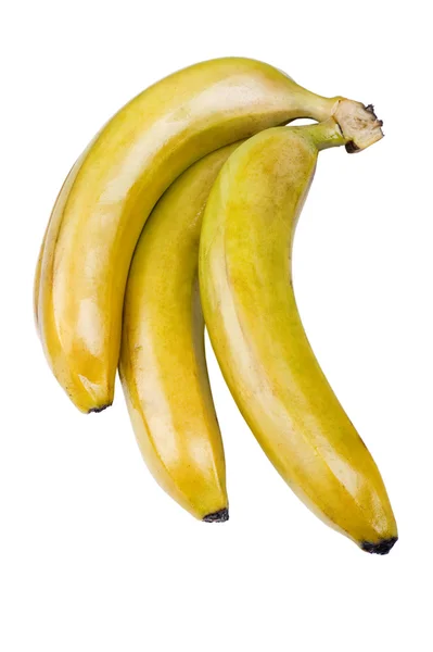 Banana su bianco — Foto Stock