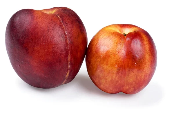 Peach and apricot macro — Stock Photo, Image