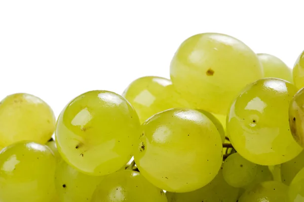 Uvas verdes macro — Foto de Stock