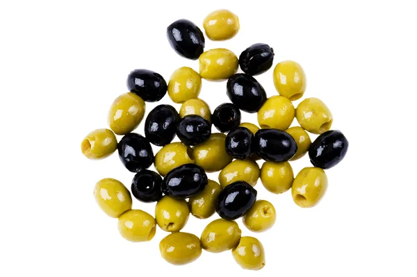 Olive isolated on white — Stock Photo, Image