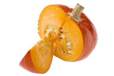 Ripe fresh pumpkin clipart