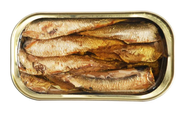 stock image Tin of fish