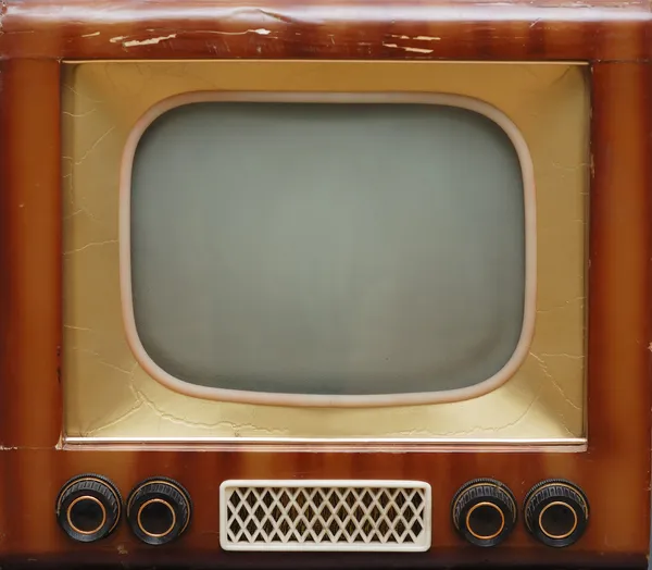 Old TV set — Stock Photo, Image