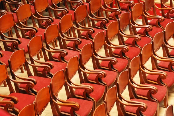Fotele teatralne — Zdjęcie stockowe