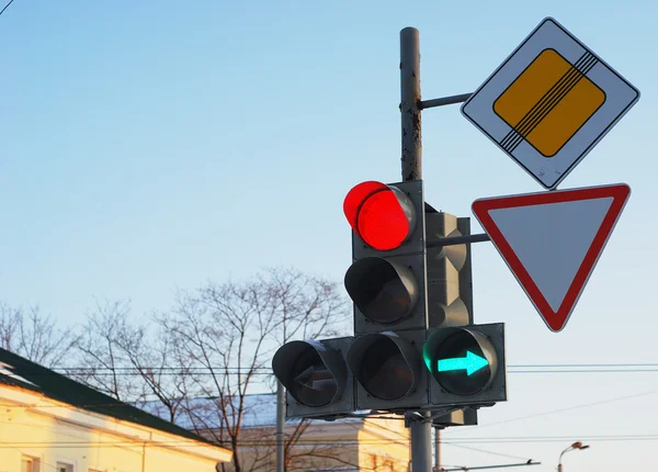 Traffic lights — Stock Photo, Image