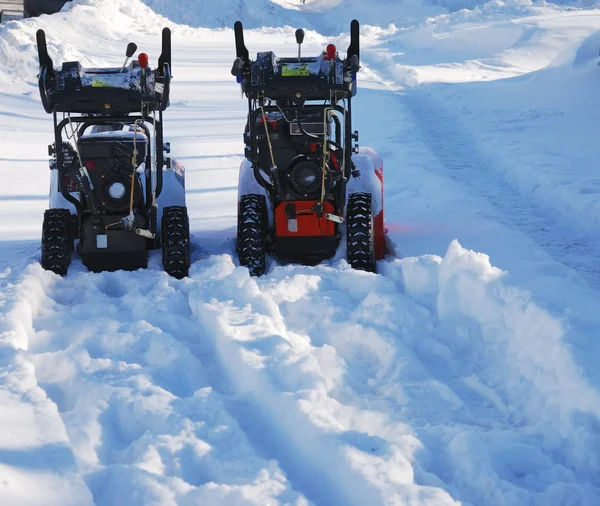 Snow handling equipment — Zdjęcie stockowe