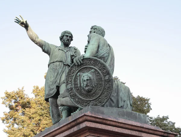 stock image Statue of Minin and Pozharsky