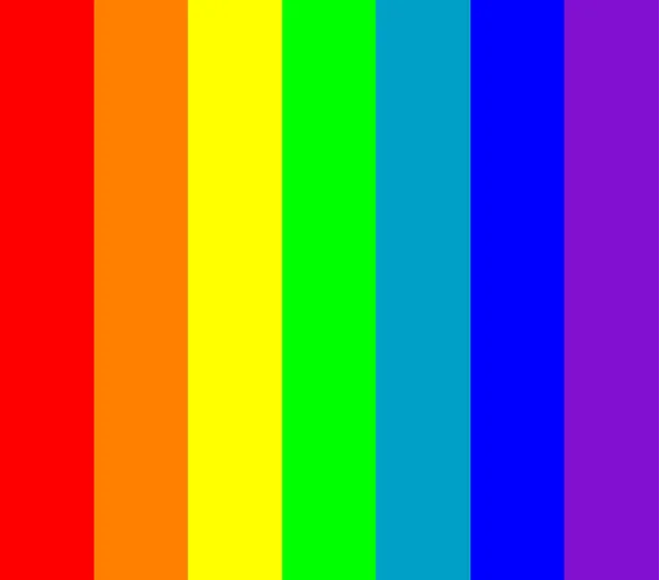 Haupt sieben Regenbogenfarben Hintergrund — Stockvektor