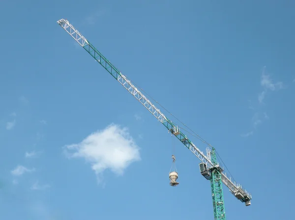 House develop with crane tower — Stock Photo, Image