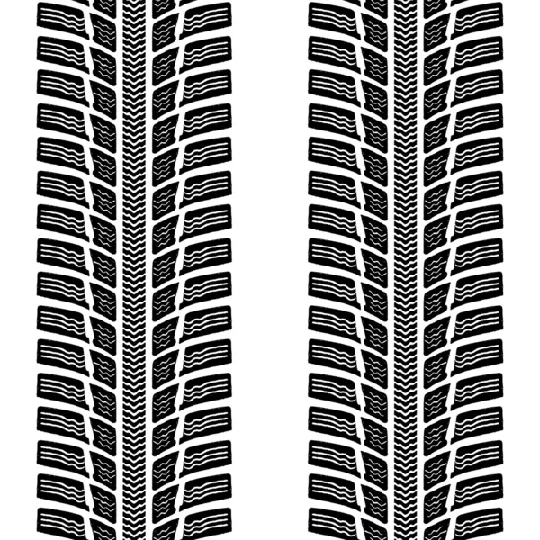 Fondo de los neumáticos de rueda — Vector de stock