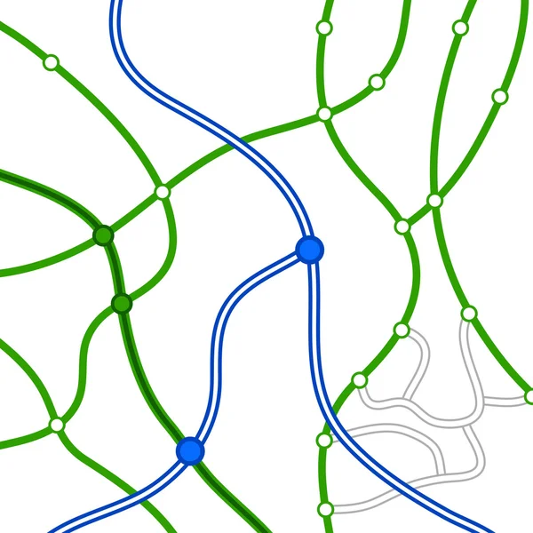 Cartina stradale senza soluzione di continuità — Vettoriale Stock
