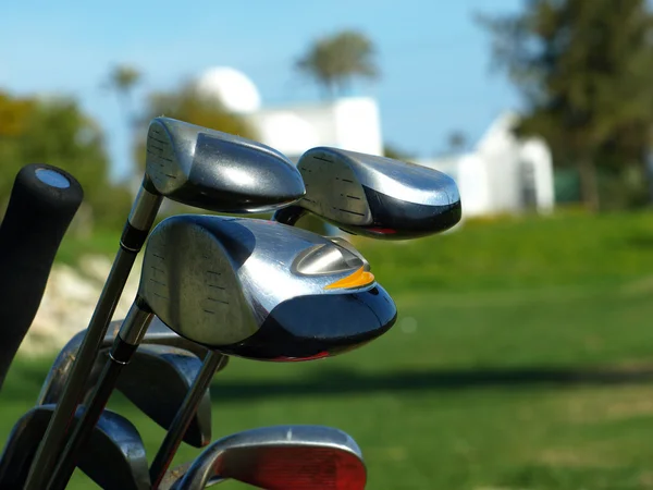 Clubes de golfe — Fotografia de Stock