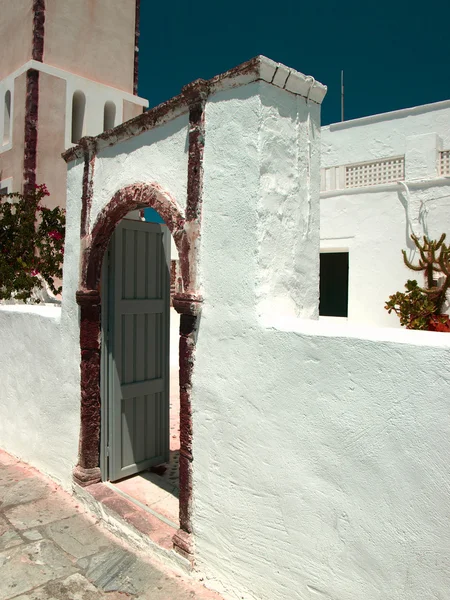 サントリーニのキクラデス島ギリシャ — ストック写真