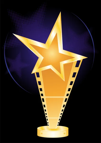 Movie award — Stock Vector