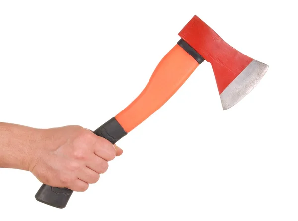 Hand with Axe — Stock Photo, Image