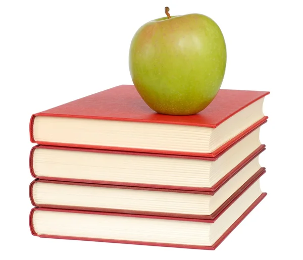 stock image Apple and Books