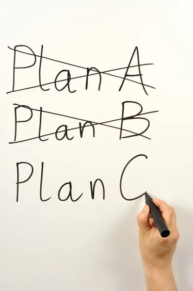 Plan C — Stock Photo, Image